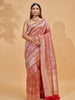 Nitya (Brocade Red Paisley Saree)