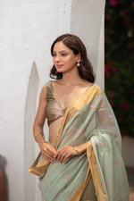 Padmashriya (Digital Print Kora Silk Saree)