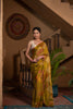Hiranyashri (Golden Brown Gaji Bandhini Saree)