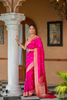 Padmaraga (Rani Pink Ektara Banarasi Saree)