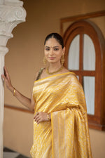 Haridrika (Turmeric Golden Shikargah Saree)