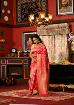 Kamalashri (Two-Tone Meenakari Jangla Saree)