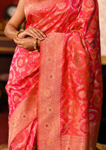 Kamalashri (Two-Tone Meenakari Jangla Saree)