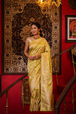 Haripriya (Mehndi Meenakari Jangla Saree)