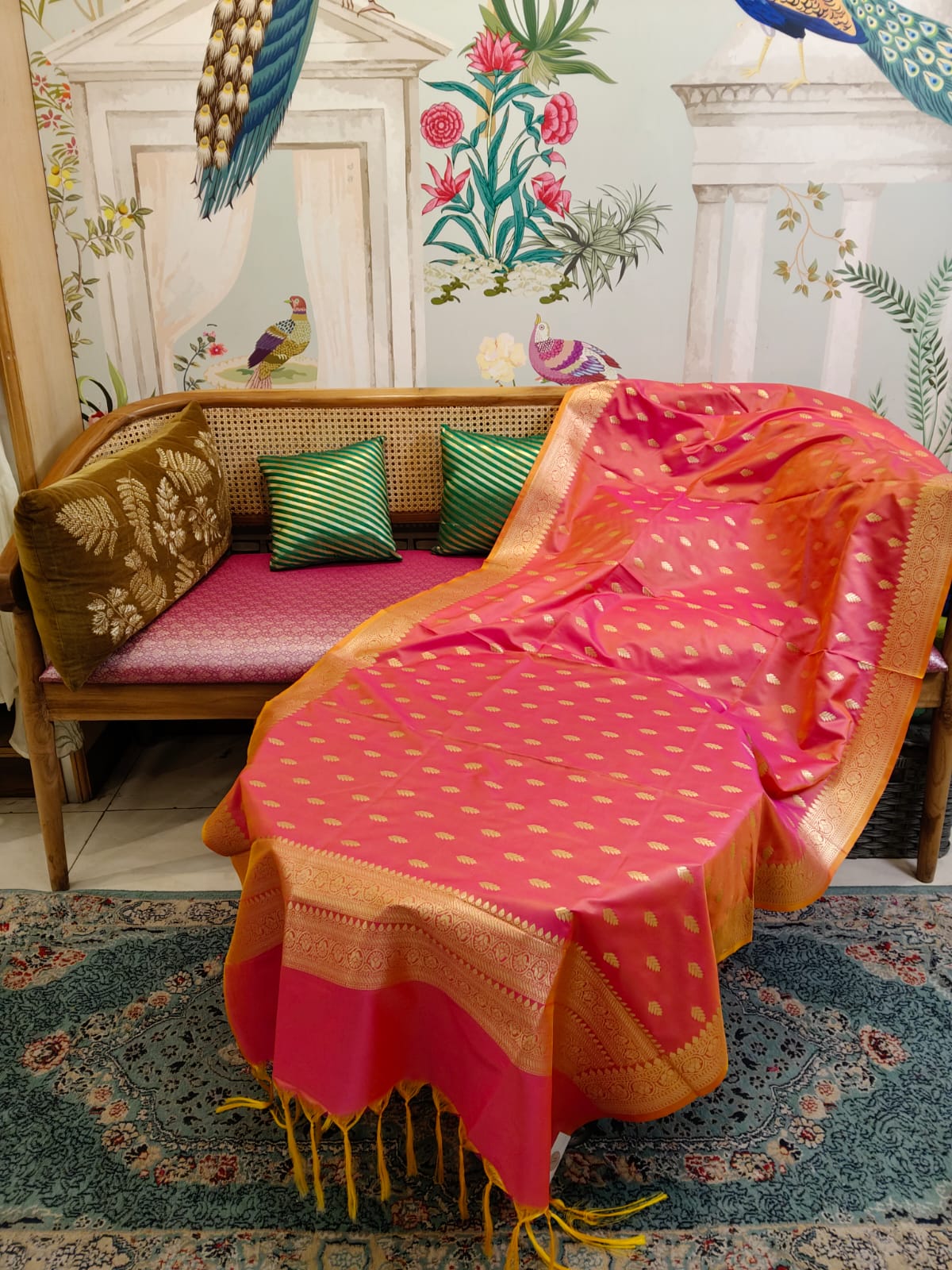 Anvitha (Heritage Katan Silk Dupatta)