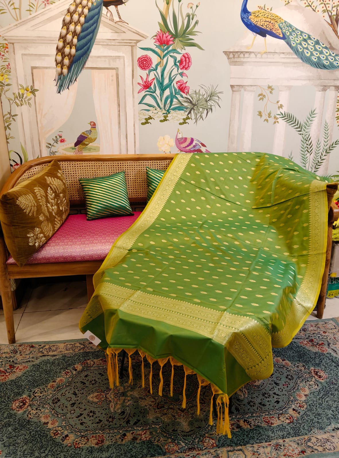 Anvitha (Heritage Katan Silk Dupatta)