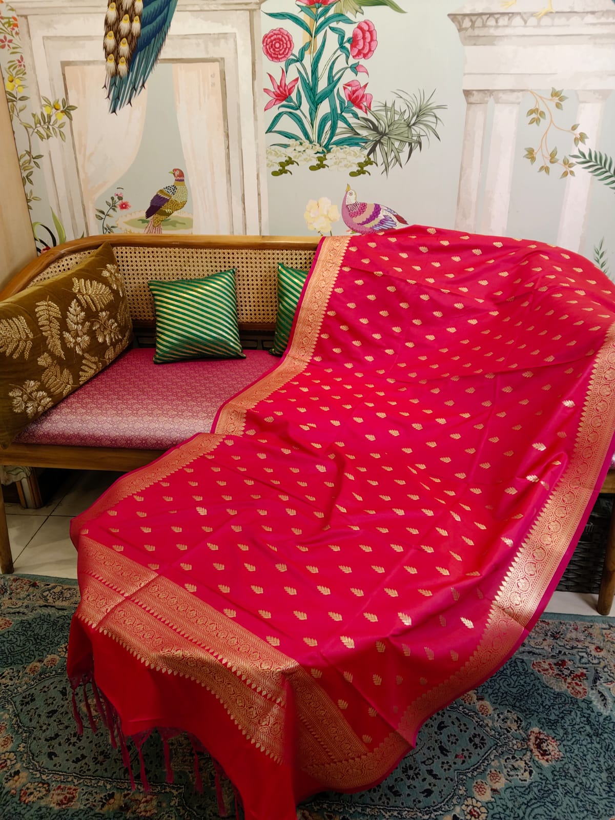 Anvitha (Heritage Katan Silk Dupatta)