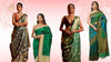 Trending Dark Green Banarasi Silk Sarees