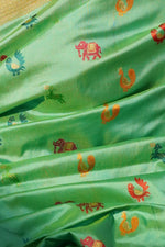 Nrityaja (Meenakari Kadwa Shikargaha Saree)