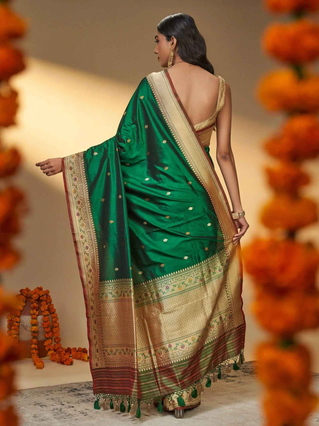 Annapurna (Kadwa Meenakari Katan Silk Saree)