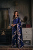 Nishitha (Midnight Blue Zardosi Organza Saree)