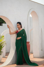 Raktabindu (Bandhini Pure Georgette Saree)