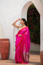 Shrivara (Rani Kadwa Chanderi Saree)