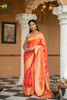 Shriyanvi (Peach-Gold Two-Tone Kadwa Saree)