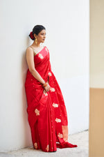 Raktapriya (Regal Red Kadwa Katan Saree)