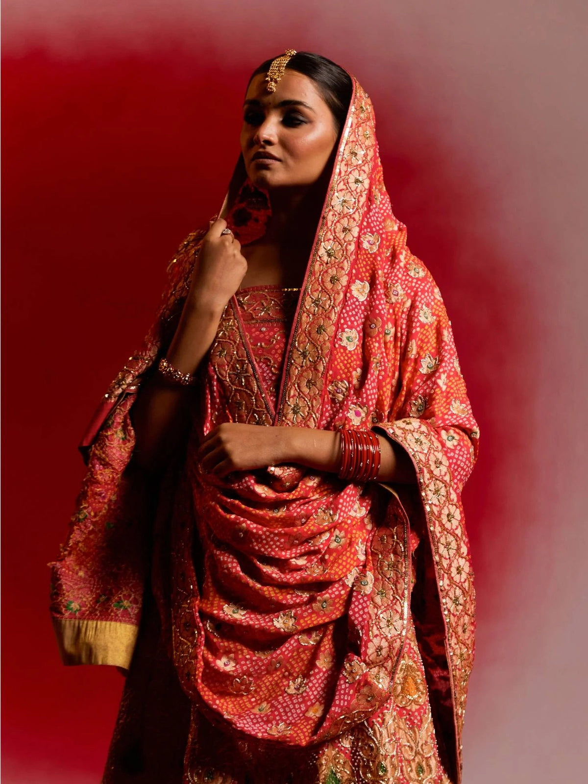 Embroidered Silk Saree