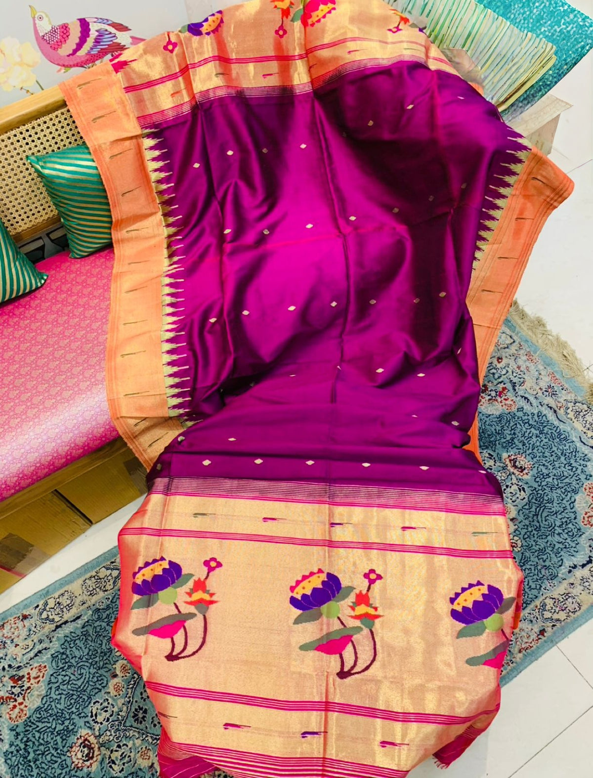 Nityaja (Royal Pathani Silk Dupatta)