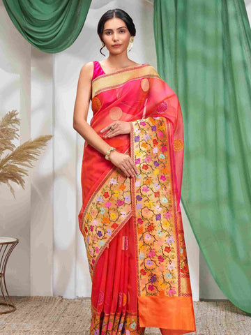 Shravanika (Iktara Kora Paithani Border Kadwa Saree)