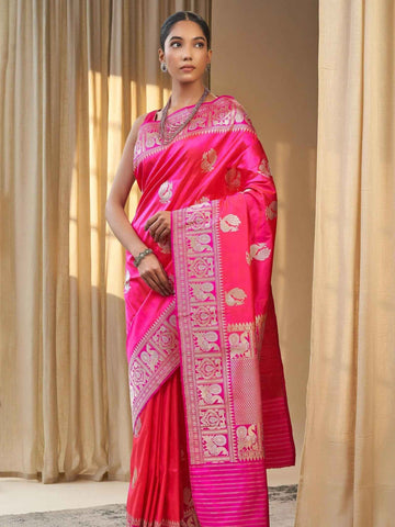 Siraaya (Elegant Kanjivaram Moor Boota Saree)