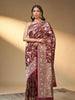 Gulika (Katan Silk Jangla Silver Zari Saree)