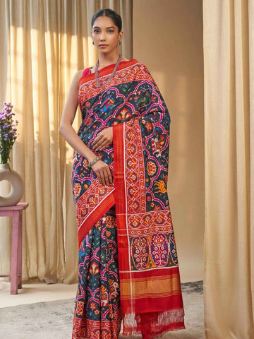 Tanirika (Royal Double Ikkat Patan Patola Saree)