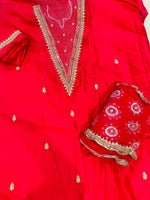 Pushpika (Pink Bandhani Dori Sequence Suit)