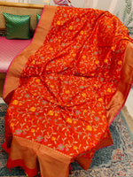 Raktaparna (Royal Jangla Paithani Dupatta)