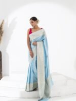 Blue Festive Saree