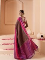 Pink Silk Luxury Saree