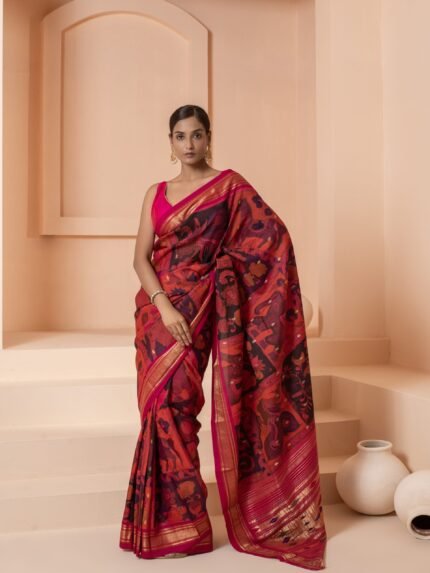 Red Sarees