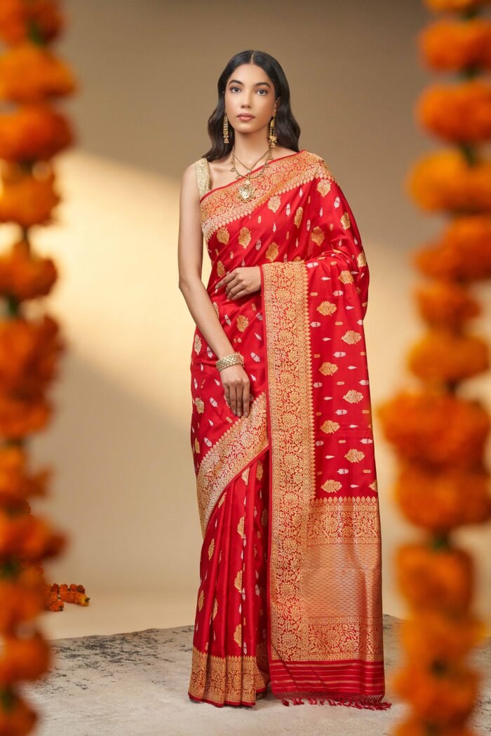 Red Royal Saree