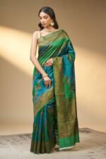Tussar Silk Zari Saree