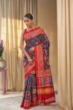 Blue Luxury Festive Saree for Women