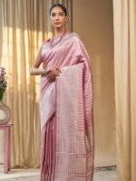 Aarvya (Silver Zari Iktara Bootiedar Blouse Saree)