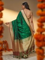 Annapurna (Kadwa Meenakari Katan Silk Saree) - Image 2