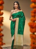 Annapurna (Kadwa Meenakari Katan Silk Saree)