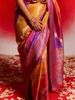 Anwesha (Tussar Georgette Rangkat Saree) - Image 6
