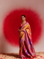 Anwesha (Tussar Georgette Rangkat Saree) - Image 3