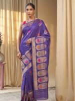 Chandni (Regal Tussar Georgette Banarasi Saree)