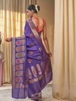 Chandni (Regal Tussar Georgette Banarasi Saree) - Image 2