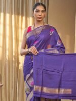 Chandni (Regal Tussar Georgette Banarasi Saree) - Image 4