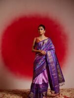 Tavishi (Fusion Kanchi Ikkat Bandhini Saree) - Image 2