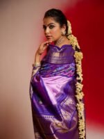 Tavishi (Fusion Kanchi Ikkat Bandhini Saree) - Image 3