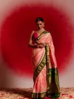 Trishna (Pure Kanjivaram Fusion Bandhini Saree) - Image 3