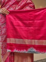 Hemalata (Elegant Wine Mushru Silk Saree) - Image 4