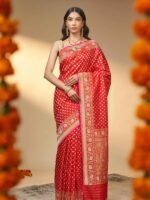 Kalyani (Kadwa Bootiedar Jangla Silk Saree)