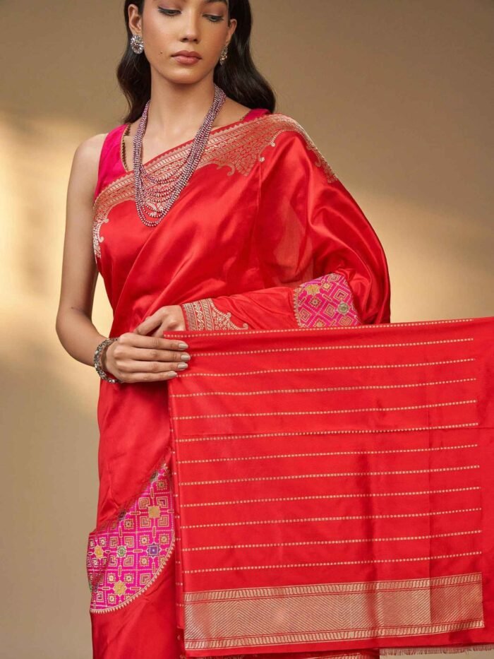 Kaushalya (Kadwa Katan Patola Border Saree) - Image 4