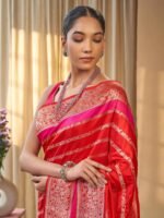 Lakshmi (Sona Rupa Shikargah Kadwa Katan Saree) - Image 4