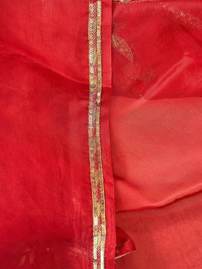 Lavana (Pure Organza Handloom Embroidered Saree) - Image 4