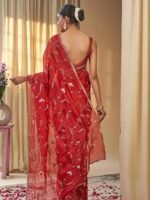 Lavana (Pure Organza Handloom Embroidered Saree) - Image 2